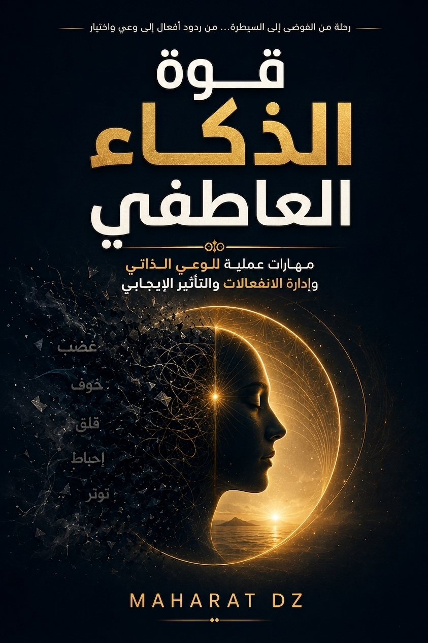 غلاف كتاب قوة الذكاء العاطفي